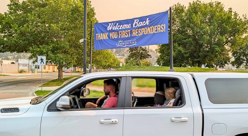 PHOTOS: Summerland's first day back home