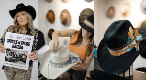 Yee-haw! Kelowna has its own custom cowboy hat bar, store and pop-up
