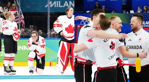 Olympics Day 13: Hockey heartbreak for Canadian women, Team Jacobs to curl for gold