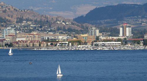 Kelowna weather: Cloudy, smoky, wet and windy