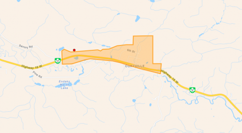 Evacuation alert in place for human caused wildfire in PG Fire Centre 