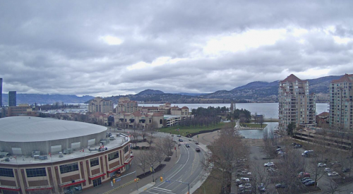 Kelowna weather: Cloudy, breezy, chance of showers increasing this evening