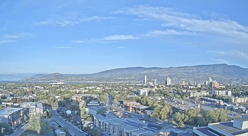 Kelowna weather: Sunny morning followed by showers, high of 17ºC