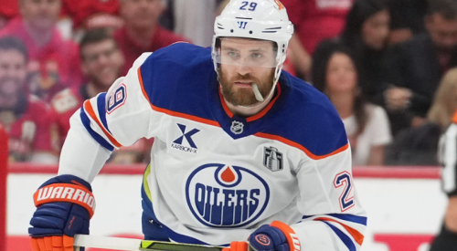 Draisaitl breaks NHL record as Oilers even Stanley Cup Final in OT