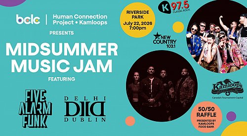 Five Alarm Funk and Delhi 2 Dublin headlining outdoor BCLC concert in Kamloops