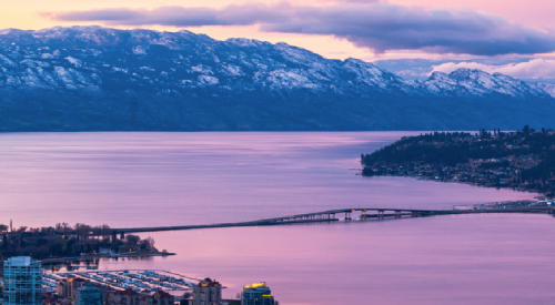 Kelowna weather: Rain, snow, mainly cloudy all day