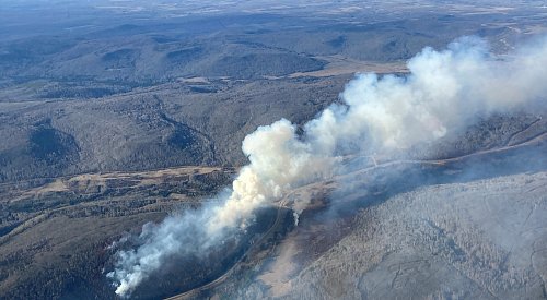 Cluster of wildfires close highway in both directions near Dawson Creek