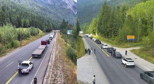 UPDATE: Hwy 1 reopens west of Revelstoke