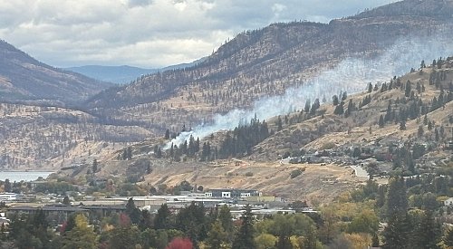 Knox Mountain arson suspect also targeted construction workers with slingshot: RCMP