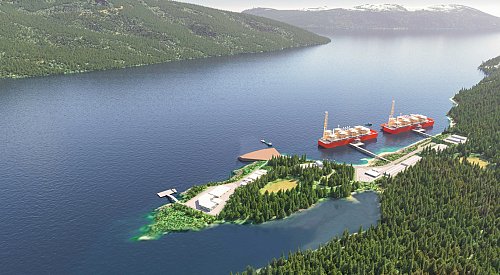 ‘A win across the board’: Eby praises Ksi Lisims LNG project after environmental approval