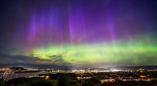 Northern Lights expected to dazzle over much of BC tonight