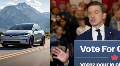 Poilievre invites Carney to take Tesla 'on a road trip through the Prairies'