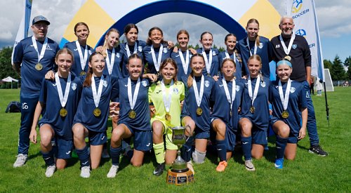 Pair of Okanagan FC teams strike gold at provincials while another is disqualified