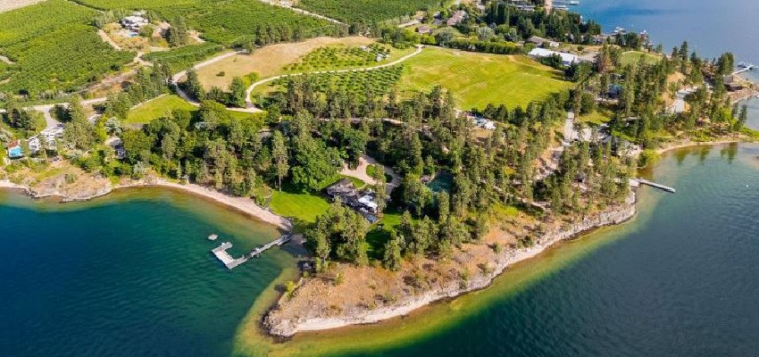 At an astonishing $21M, this is the largest-ever residential sale in the Okanagan