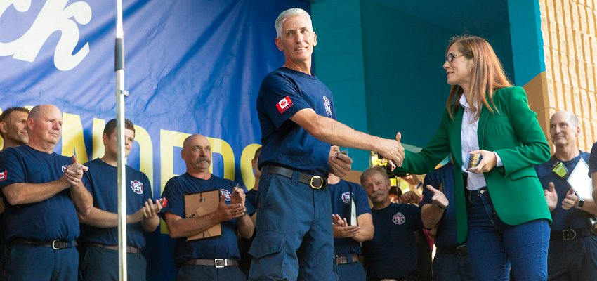 PHOTOS: Summerland celebrates its firefighting heroes