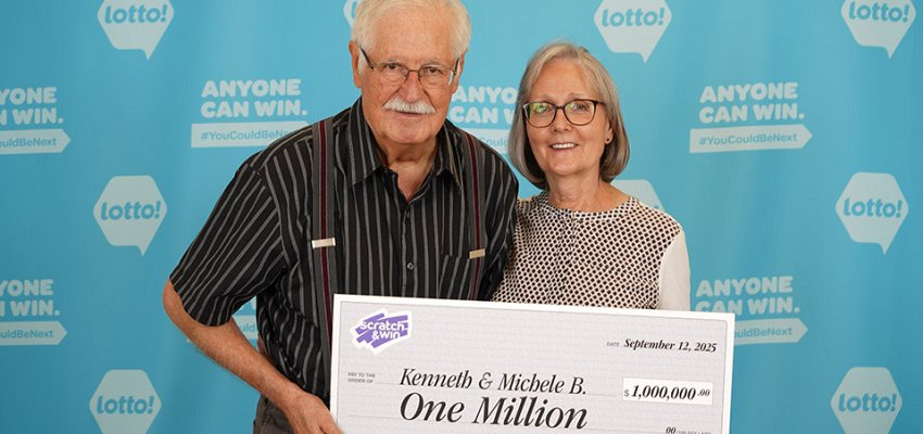 BC couple wants to give back to their community after winning $1M from scratcher