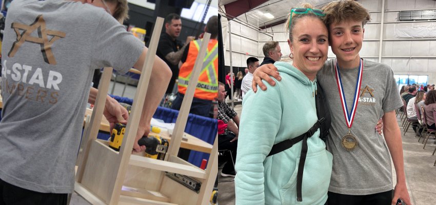Kelowna high schooler’s woodworking skills earn him provincial gold, spot at nationals